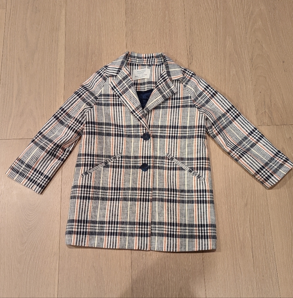 Stylish Plaid Kids Jacket